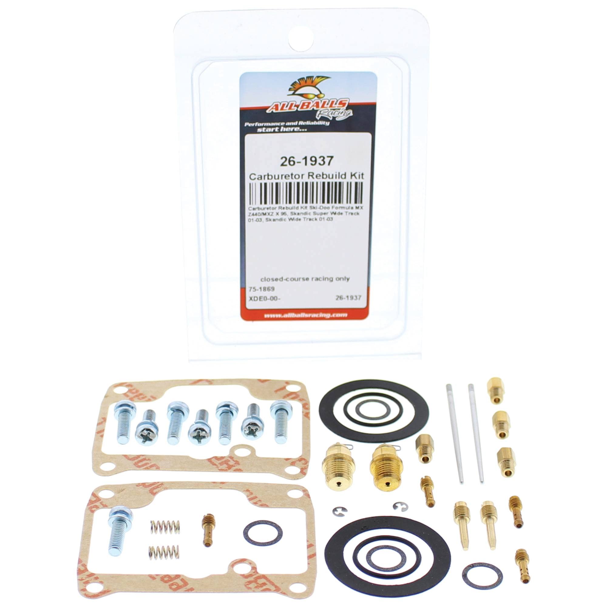 MAY Amazon.com: All Balls Racing 26-1937 Carburetor Rebuild Kit